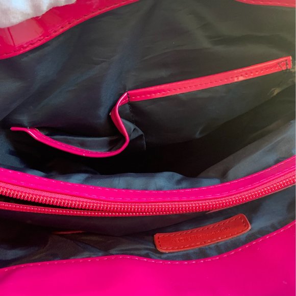 Tommy Hilfiger Signature Pink Logo Large Tote Handbag Women's - Picture 7 of 15